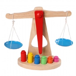 wooden montessori Sensorial Weights