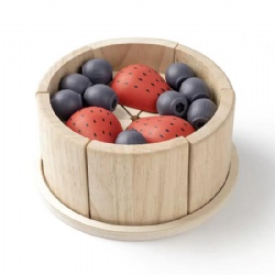 wooden montessori Fruit Cake Cutting Play Set