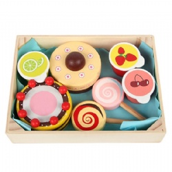 wooden montessori  Wooden Box Snack Toys Suitable for Preschool Children