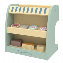 wooden montessori  Wooden Simulation Dessert Rack Toy