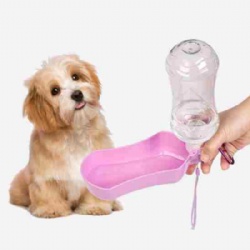 Portable Foladbale Plastic Pet Drinking Water Bottle for Dogs