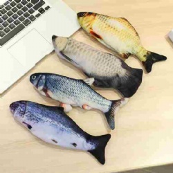 USB Charging Pet Products Electric Cat Toy Simulation Dancing Fish Toy for Cats