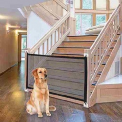 Pet Folding Gate Indoor Use Safe Guard Easy to Install Pet Gate