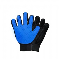 LOW MOQ Dog Shower Gloves Pet Dog Deshedding Brush Glove