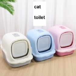 Pet Product Supply Cat Toilet Cage Cat Litter Box