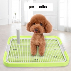 Training Pads Toilet for Puppies and Small Pets Square Pet Training Toilet with Tray for Small Dogs Potty Pet Supplies