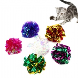 cat rattles paper ball Cat Ball Toy Funny Interactive