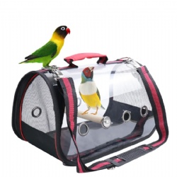 Portable Bird Carrier Travel Bag Bird Cage Lightweight Breathable