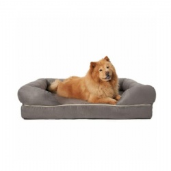 Memory foam pet bed with washable cover