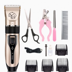Electric Pet Clipper Paw Eyes Ears Hair Shaver Pet Shaver Pet Hair Shaver Electric Pet Shaver Set Pet Grooming Shaver Dogs Hair Shaver Low Noise Cat Fur Shaver