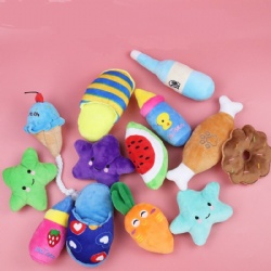 Hot Sales Squeaky Soft Plush Pet Supply toy