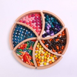 Rainbow Stacking Blocks Toys