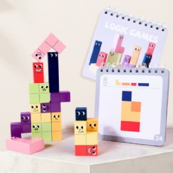 Wooden Geometric Thinking Blocks