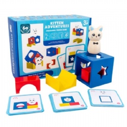 Wooden Puzzle Blocks Toy