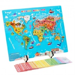 Wooden 3D Magnetic Puzzle Game