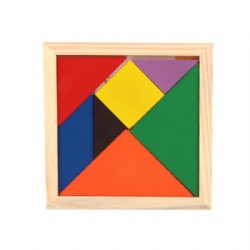 Jigsaw Puzzle Colorful Square Game